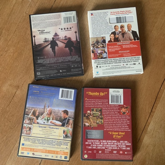 Four DVD movies “Never Let me Go”, Swing Vote, Letters to Juliet and The Program - Picture 2 of 2